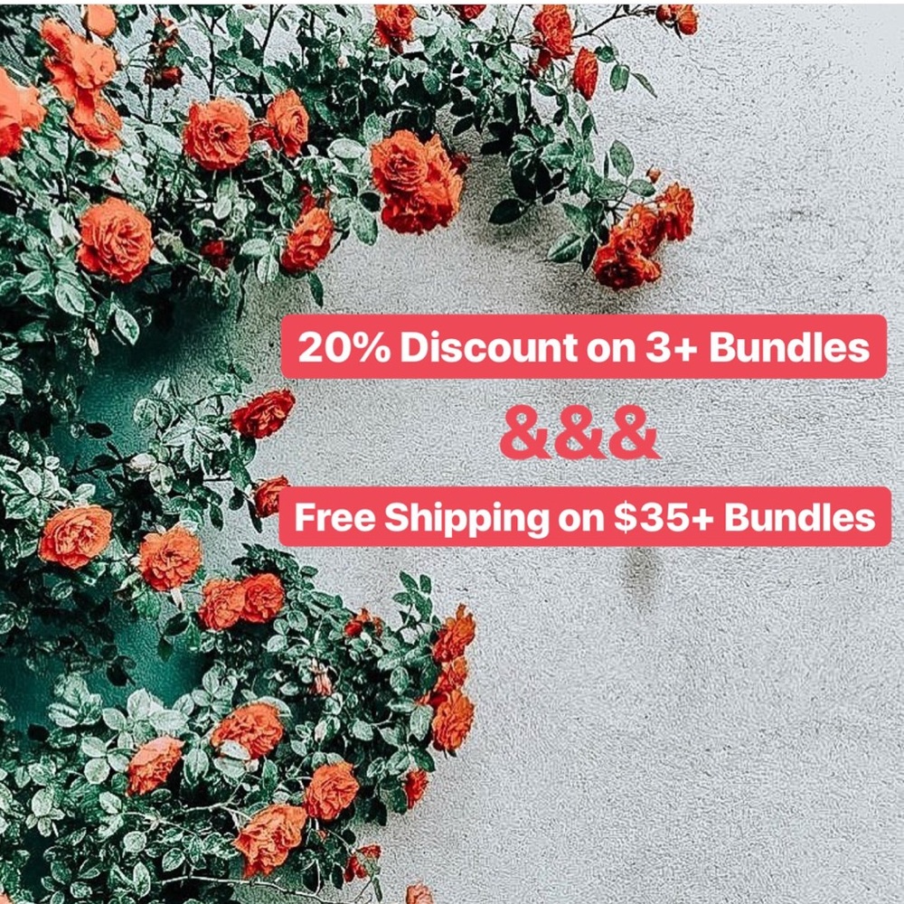 💰BUNDLE & SAVE!!! 20% Discount and FREE Shipping!
